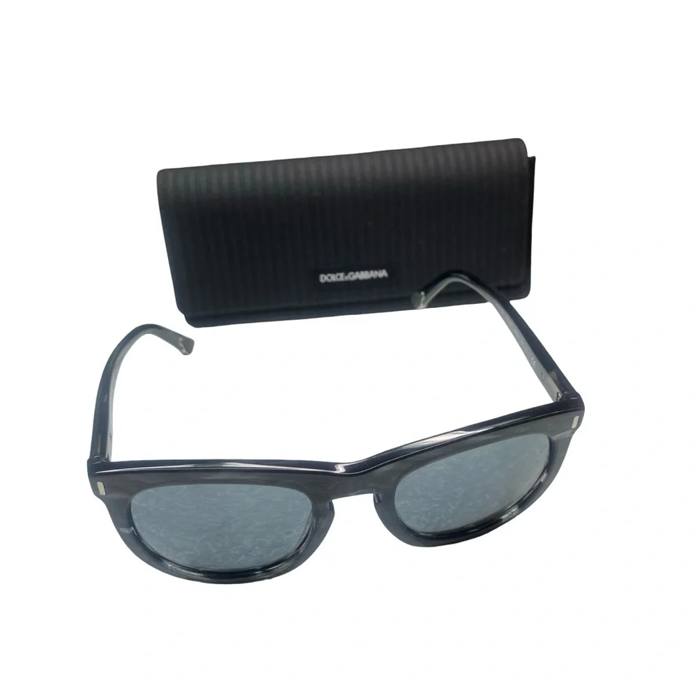 Dolce & Gabbana Black Sunglasses with Case